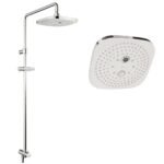 Thân sen cây TOTO TBW02002BA#PN  2 chế độ (bát sen vuông) mạ Nikel bóng