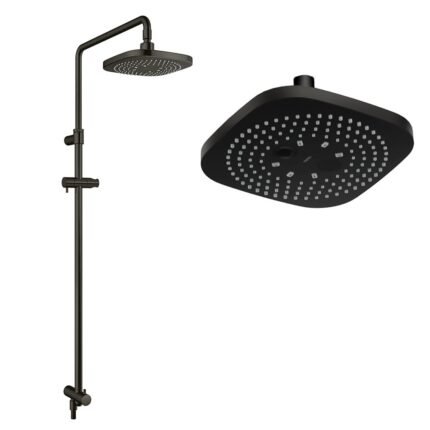 Thân sen cây TOTO TBW02002BB#MBL 2 chế độ (bát sen vuông) đen mờ