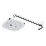 Bát sen gắn tường TOTO TBW02004A#PN 2 chế độ vuông 210mm mạ Nikel bóng