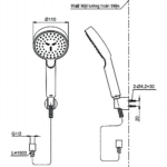 Tay sen TOTO TBW07008A 110mm - Ảnh 3