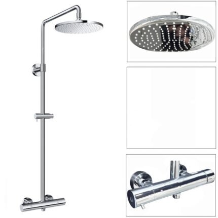 Sen cây TOTO TBW07404A nhiệt độ (loại không vòi xả bồn, tay sen)