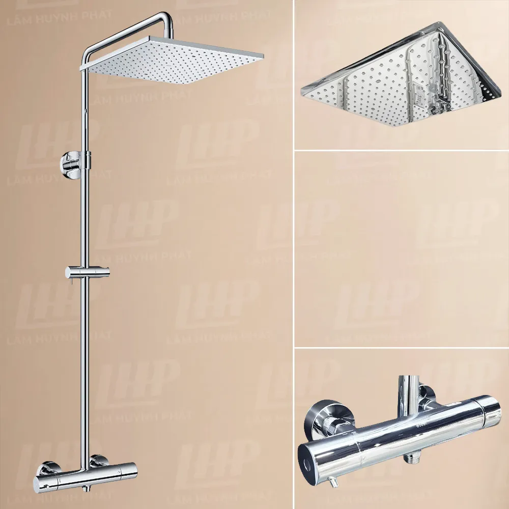 Sen cây TOTO TBW08406A Sen cây TOTO TBW08406A nhiệt độ (loại không vòi xả bồn, tay sen) - Ảnh 1