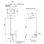 Sen cây TOTO TBW08408A nhiệt độ (loại không vòi xả bồn, tay sen) - Ảnh 5