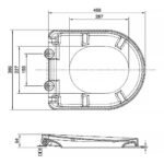 Nắp bồn cầu TOTO TC384CVK#W - Ảnh 5