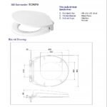 Nắp bồn cầu TOTO TC392VS#W - Ảnh 2