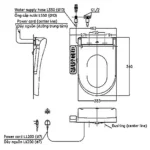 Nắp bồn cầu điện tử WASHLET TOTO TCF33320GAA#NW1 dòng S2 - Ảnh 6