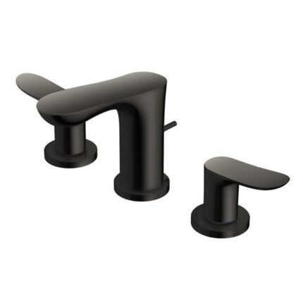 Vòi xả bồn tắm TOTO TLG01201BB#MBL dòng GO (3 lỗ) đen mờ