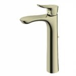 Vòi lavabo TOTO TLG01307B#BFG nóng lạnh dòng GO mạ vàng Pháp mờ ,cao 29cm