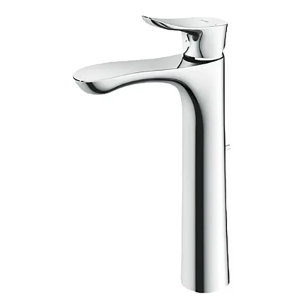Vòi lavabo TOTO TLG01307B#PN nóng lạnh dòng GO mạ Nikel bóng ,cao 29cm