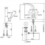 Vòi lavabo TOTO TLG01309BB nóng lạnh dòng GO - Ảnh 3