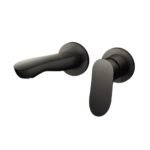 Vòi Lavabo TOTO TLG01310BB#MBL nóng lạnh, gắn tường, dòng GO (2 lỗ) , màu đen mờ