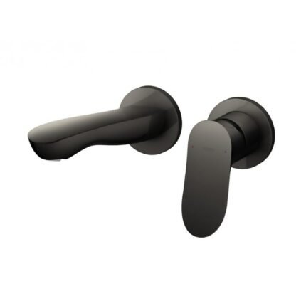 Vòi Lavabo TOTO TLG01310BB#MBL nóng lạnh, gắn tường, dòng GO (2 lỗ) , màu đen mờ