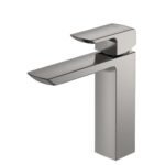 Vòi lavabo TOTO TLG02304B#BN nóng lạnh dòng GR mạ Nikel mờ ,cao 21cm