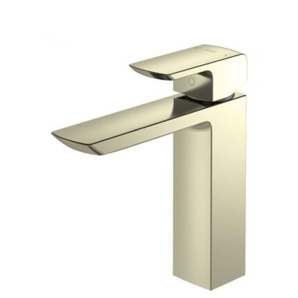 Vòi lavabo TOTO TLG02304B#PFG nóng lạnh dòng GR mạ vàng Pháp bóng ,cao 21cm