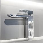 Vòi lavabo TOTO TLG02304B#PN nóng lạnh dòng GR mạ Nikel bóng ,cao 21cm - Ảnh 2