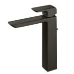 Vòi lavabo TOTO TLG02307B#MBL nóng lạnh dòng GR đen mờ cao 26cm