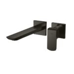 Vòi Lavabo TOTO TLG02311BB#MBL nóng lạnh, gắn tường ,dòng GR (2 lỗ), màu đen mờ