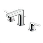 Vòi lavabo TOTO TLG03201BB nóng lạnh, dòng GS (3 lỗ), màu chrome bóng