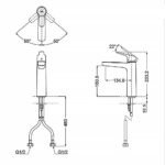 Vòi lavabo TOTO TLG03304B nóng lạnh dòng GS - Ảnh 3
