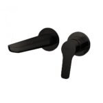 Vòi Lavabo TOTO TLG03307BB#MBL nóng lạnh, gắn tường, dòng GS (2 lỗ), màu đen mờ