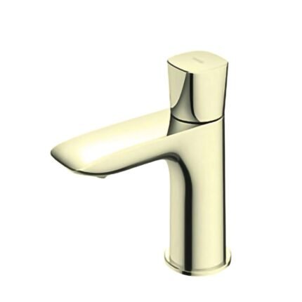 Vòi lavabo TOTO TLG04101B#PFG lạnh dòng GA mạ vàng Pháp bóng 14cm