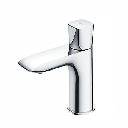 Vòi lavabo TOTO TLG04101B#PN lạnh dòng GA mạ Nikel bóng cao 14cm