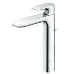 Vòi lavabo TOTO TLG04307B#PN nóng lạnh dòng GA mạ Nikel bóng cao 26 cm