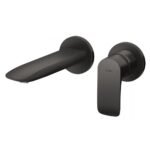 Vòi Lavabo TOTO TLG04309BB#MBL nóng lạnh, gắn tường, dòng GA (2 lỗ), màu đen mờ