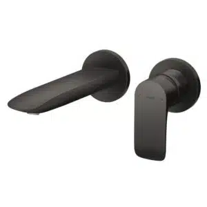 Vòi Lavabo TOTO TLG04309BB#MBL nóng lạnh, gắn tường, dòng GA (2 lỗ), màu đen mờ