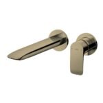 Vòi Lavabo TOTO TLG04310BB#BBR nóng lạnh, gắn tường, dòng GA (2 lỗ), màu đồng mờ