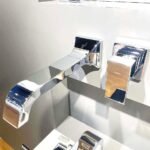 Vòi lavabo TOTO TLG08307BA#MBL nóng lạnh, gắn tường, dòng GC (2 lỗ), màu đen mờ - Ảnh 2