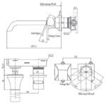 Vòi lavabo TOTO TLG08308BA nóng lạnh, gắn tường dòng GC (2 lỗ) - Ảnh 6