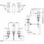 Vòi lavabo TOTO TLG09201BA#MBL nóng lạnh (3 lỗ) dòng GM - Ảnh 5