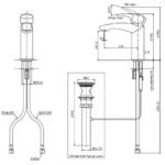 Vòi lavabo TOTO TLG09301V nóng lạnh dòng GM - Ảnh 6