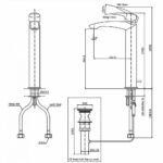 Vòi lavabo TOTO TLG09305B#MBL nóng lạnh dòng GM - Ảnh 6