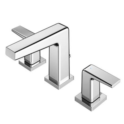 Vòi lavabo TOTO TLG10201BA#PN nóng lạnh, dòng GB (3 lỗ), màu Nickel bóng