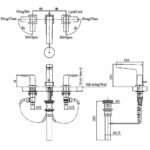 Vòi lavabo TOTO TLG10201BA nóng lạnh,dòng GB (3 lỗ) - Ảnh 3
