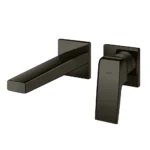 Vòi Lavabo TOTO TLG10307BB#MBL nóng lạnh, gắn tường, dòng GB (2 lỗ), màu đen mờ