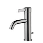 Vòi lavabo TOTO TLG11301B#BN nóng lạnh dòng GF mạ Nikel mờ ,cao 18cm