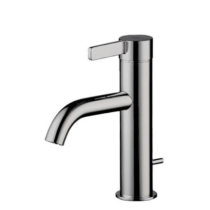 Vòi lavabo TOTO TLG11301B#BN nóng lạnh dòng GF mạ Nikel mờ ,cao 18cm