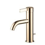 Vòi lavabo TOTO TLG11301B#PBR nóng lạnh dòng GF mạ đồng bóng ,cao 18cm