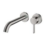 Vòi Lavabo TOTO TLG11308BA#BN nóng lạnh, gắn tường, dòng GF (2 lỗ), màu Nikel mờ