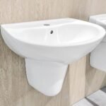 Chậu rửa mặt lavabo TOTO LT240CS#W treo tường - Ảnh 2