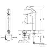 Vòi lavabo TOTO TVLM112NS nóng lạnh - Ảnh 5