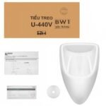 Bồn tiểu nam INAX U-440V/ BW1 (U440V) treo tường - Ảnh 2