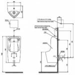 Bồn tiểu nam TOTO UT570T#XW treo tường - Ảnh 6