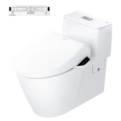 Bồn cầu American Standard VF-1808TPR (VF1808TPR) 1 khối, nắp điện tử WP-7SR1 (Pristine Star), dòng Acacia SS