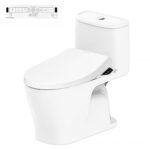 Bồn cầu American Standard VF-1863PR (VF1863PR) 1 khối, nắp điện tử Slim WP-7SR1(Pristine Star), dòng Loven