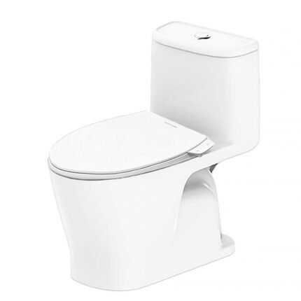 Bồn cầu American Standard VF-1863SW (VF1863SW) 1 khối, nắp rửa cơ M4A839 (Smart), dòng Loven