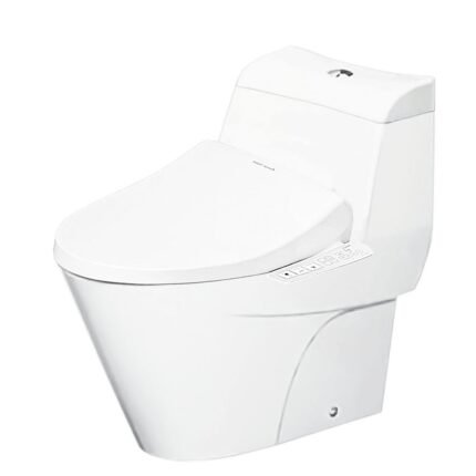 Bồn cầu American Standard VF-2010PL (VF2010PL) 1 khối, nắp điện tử Slim WP-7SL1(Pristine), dòng Kastello